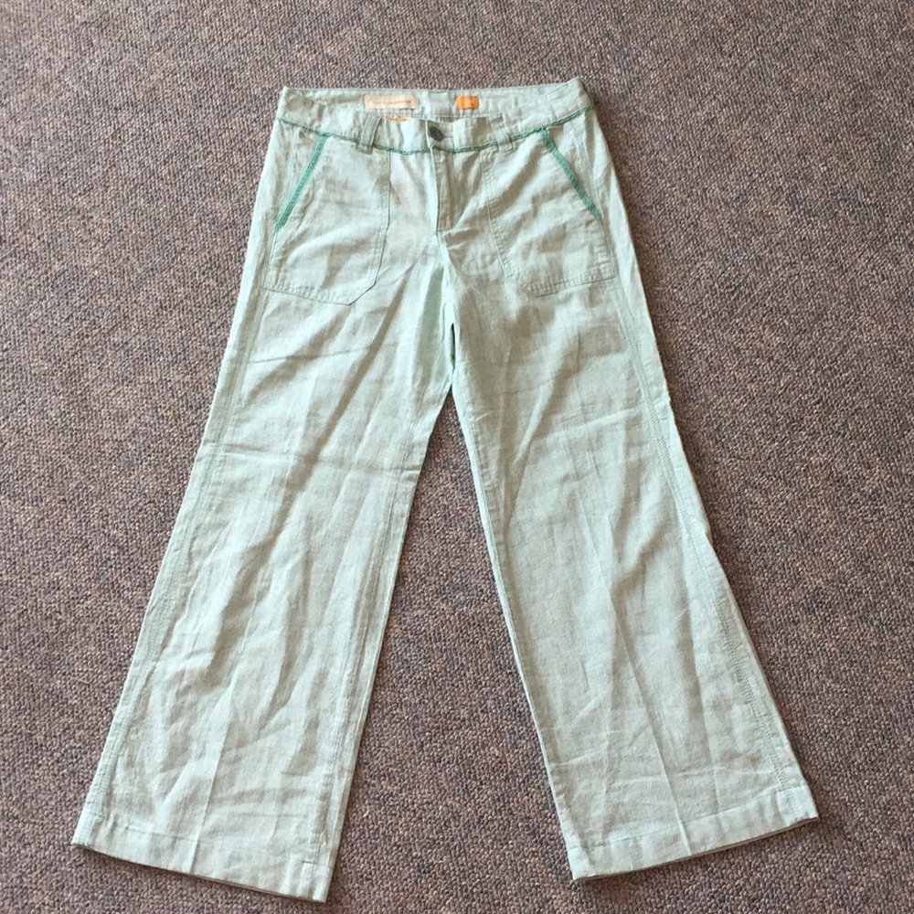 PILCRO AND THE LETTER PRESS Mint Green Pants